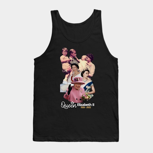 queen elizabeth Tank Top by lubystevanus